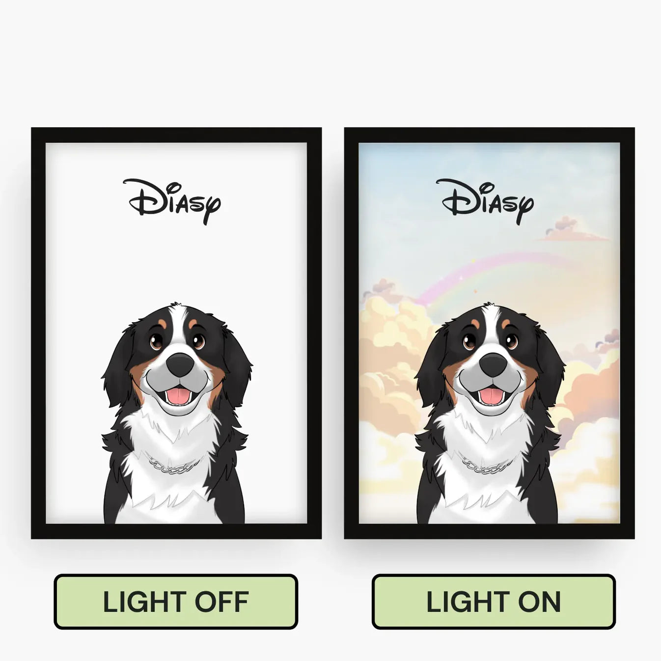 Custom Pet Light Portrait