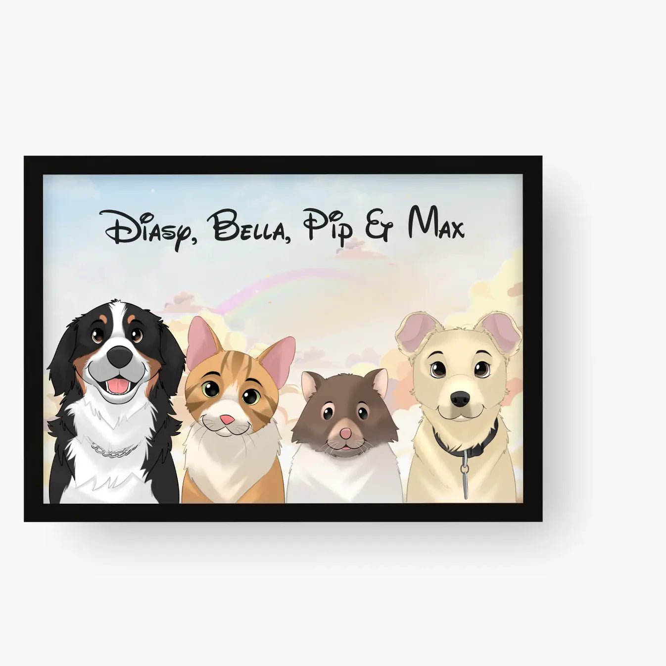 Custom Pet Light Portrait